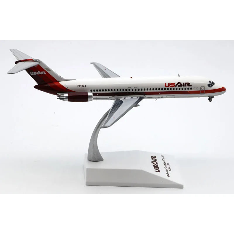 XX2213 Alloy Collectible Plane Gift JC Wings 1:200 US Air MCDONNELL Douglas DC-9-30 Diecast Aircraft Jet Model N933VJ With Stand
