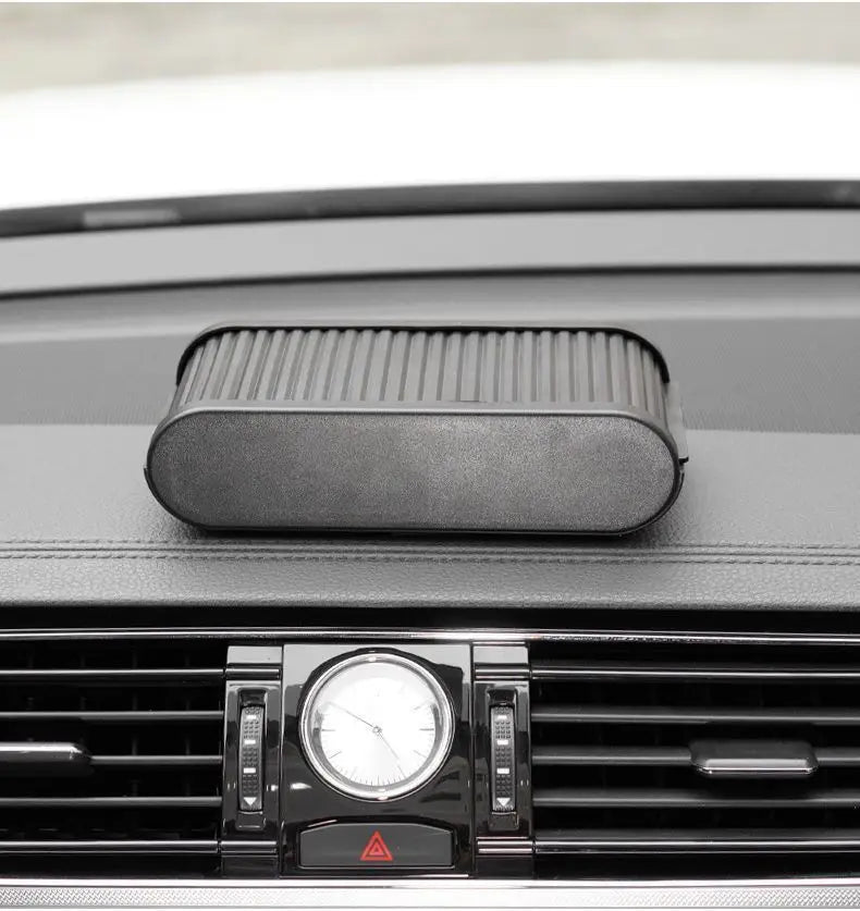 Car Center Console Storage Box, Universal Dashboard Organizer with Lid, Telescopic Coin Glasses Holde