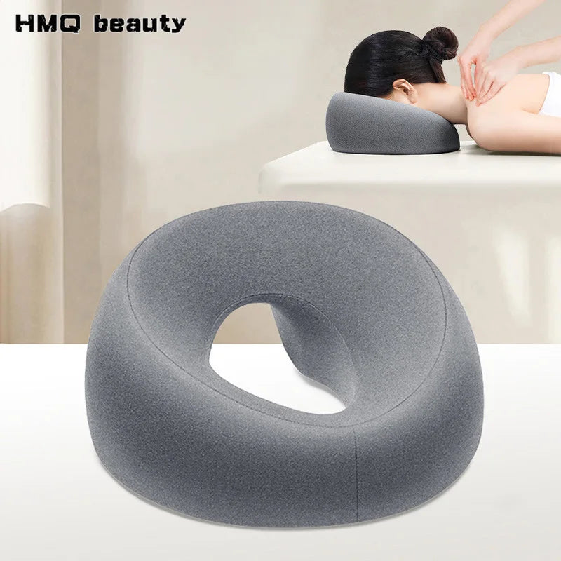 Face Down Pillows for Massage Bed Comfortable Breathable Breathing Pillow for Home Beauty Salon SPA Sleeping Memory Prone Pillow