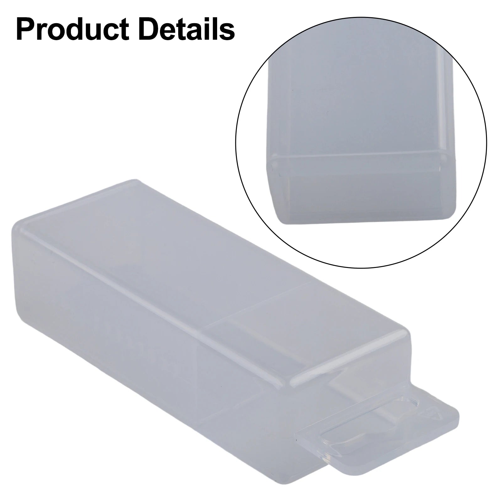 1/2/3 Pcs Tool Parts Storage Lucency Box Rectangular Telescopic Box Tool Packaging Drill Bit Specific Storage Box