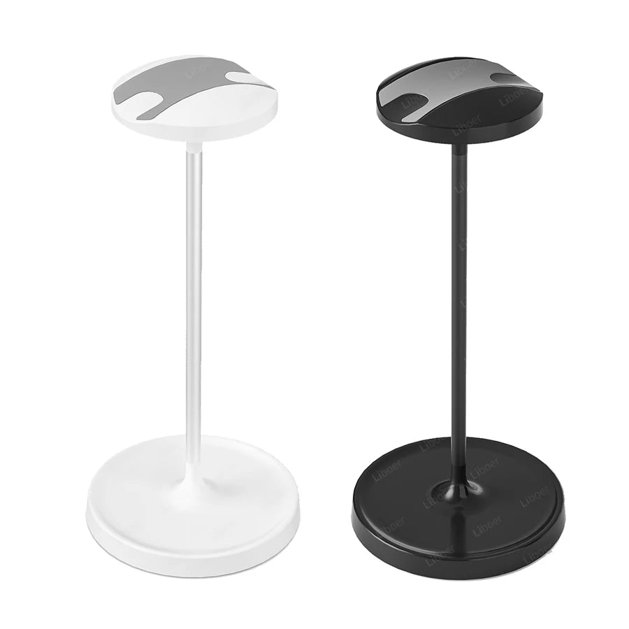Stable Headphone Stand Universal Desktop Support Gaming Headset Holder Aluminuim ABS Plastic Black White Rack Earphone Stand