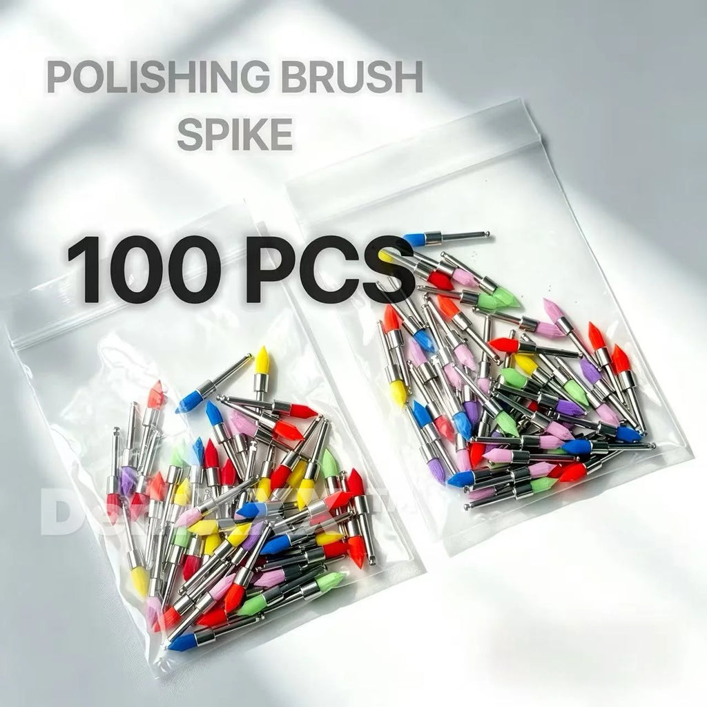 Bowl Nylon Polishing Heads, Fits Perfectly, Disposable Hygienic，Polishing and Cleaning