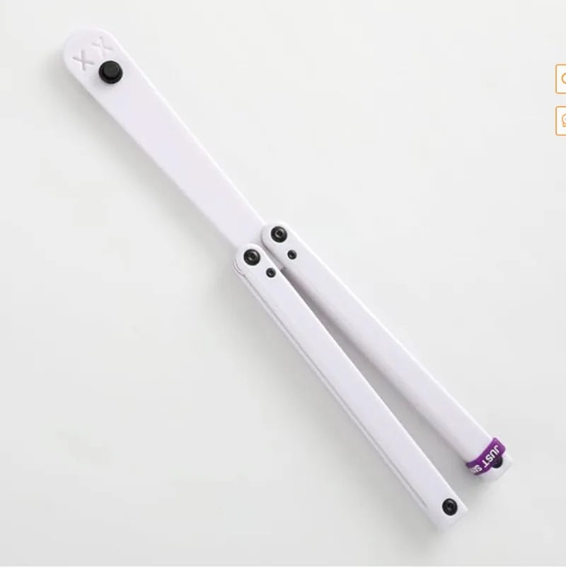 Practice Balisong Training Folding Flail Knife Outdoor Trainer Tanto Pocket No Sharp EDC Tools Fidget Knife Toy Outdoor Tools