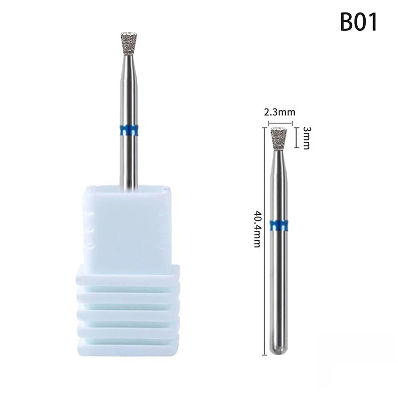 Hot Sale New Nail Drill Bit Mill Cutter All For Manicure Machine Bit Tools Accessories Cuticle Clean For Removing Nail Gel