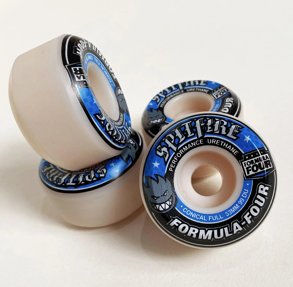 Spitfire Wheels Imported Genuine Spitfire 52mm 101duro 53mm 54mm 56mm 99duro 80HD Skateboard Wheel for Skateboard