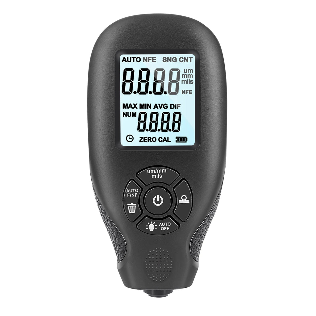 HW-300 Coation Thickness Gauge 0-2000UM Car Paint Film Thickness Tester Car Coating Measuring Tools Automotive Paint DFT Meter