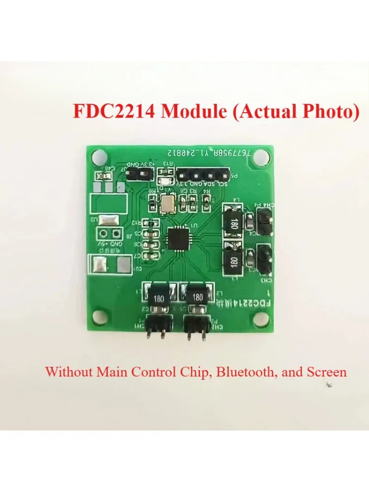 FDC2214 capacitive sensor paper counting electronic design competition gesture recognition module liquid level measurement