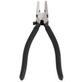 8 Inches Glass Pliers Black Rubber Tips Glass Breaking Tool Adjustment Function Curved Jaws Running Pliers