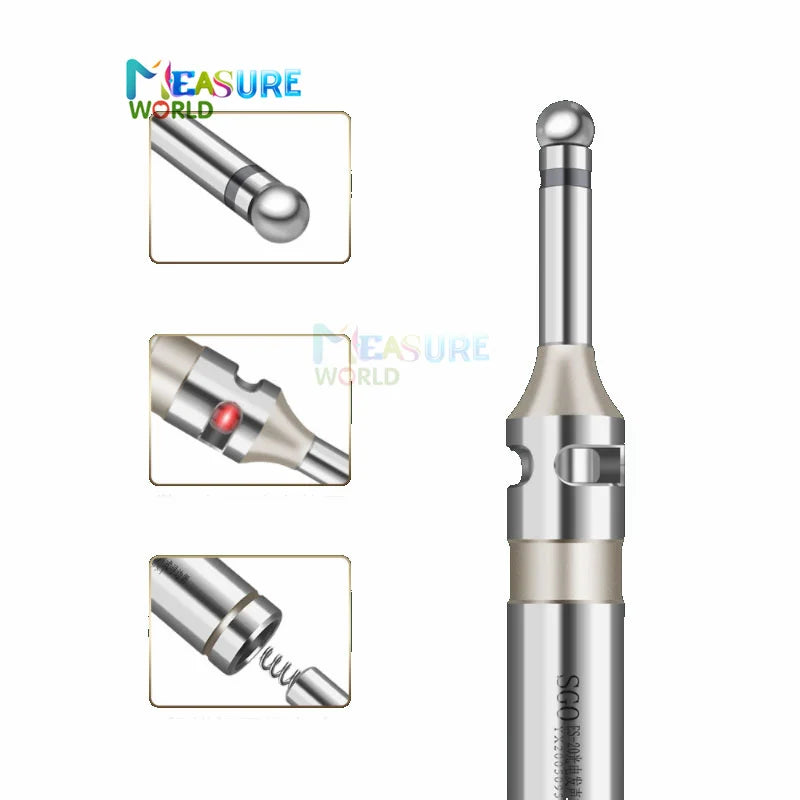 16mm 20mm CNC tool Precision Electronic Digital Edge Finder Milling LED & Sound Optical Edge Finder Touch Point Sensor With LED