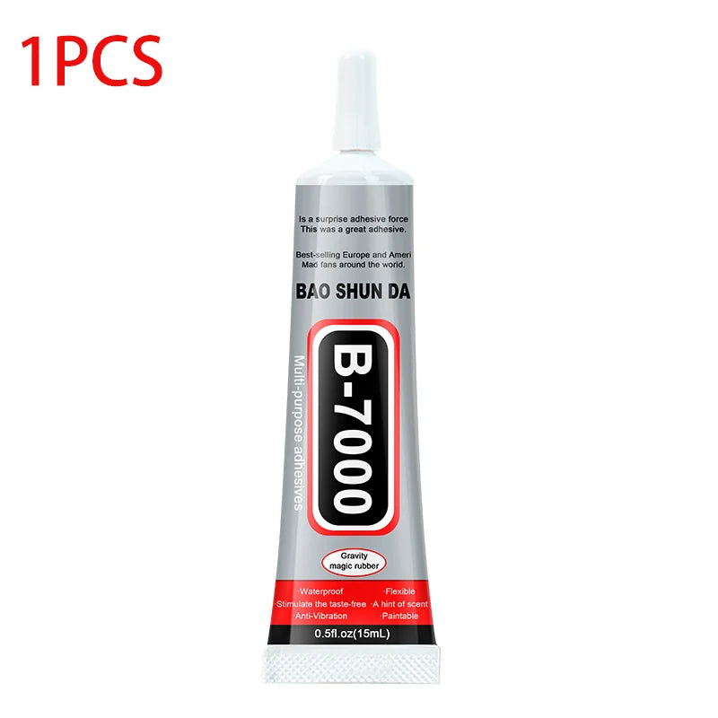 Mobile Phone Screen High-Strength Waterproof Adhesive, Universal Phone Glass Bonding Agent, 15/25/50/110ml Fast B7000 Glue