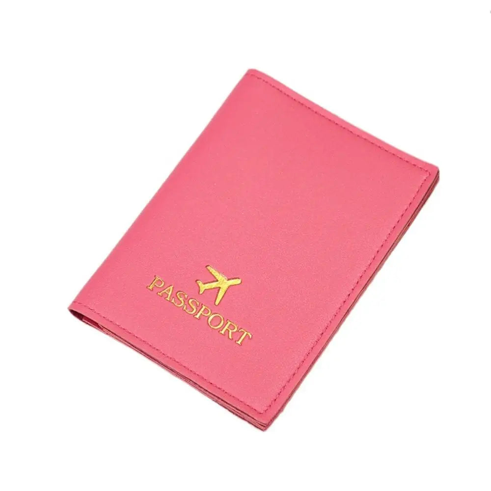 Wallet Passport Storage Bag Multi-layer Airplane Check-in Document Passport Storage Clip Anti-theft Korea Style Passport Holder
