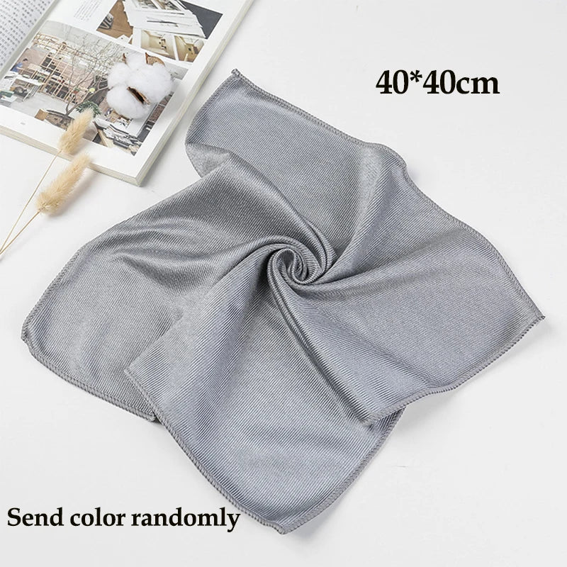 Car Glass Cleaning Tools Towel Chiffon Microfibres Voiture Absorbent Cloth Auto Glass Cleaning Towels Wash Car Cleaning Gadget