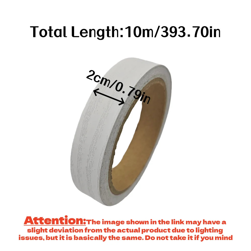 1roll 2cmx10m Wood Grain Veneer Edge Banding Tape Multiple Styles Self-adhesive Beautiful Seam Stickers Strong Viscosity ﻿