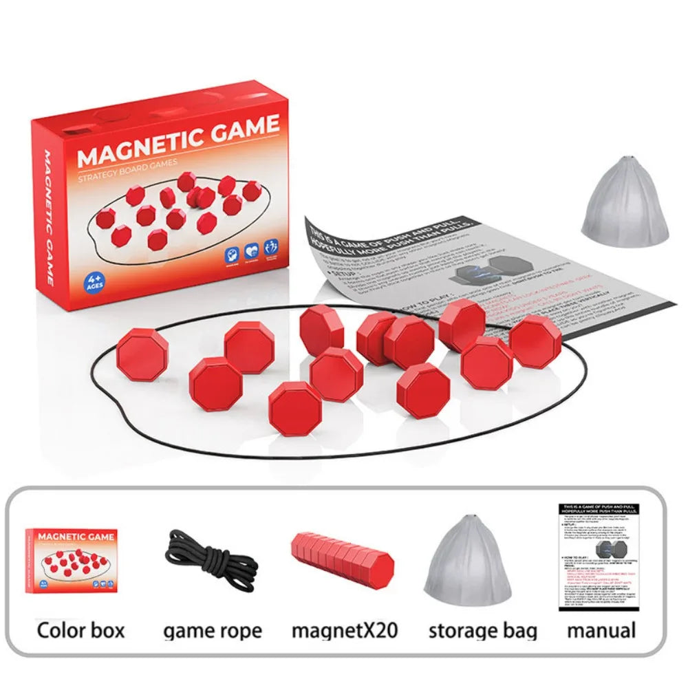 Magnetic Rocks Magnetic Effect Chess Games Multiplayer Interactive Stone Board Game Set Brain Exercise Develop The Mind