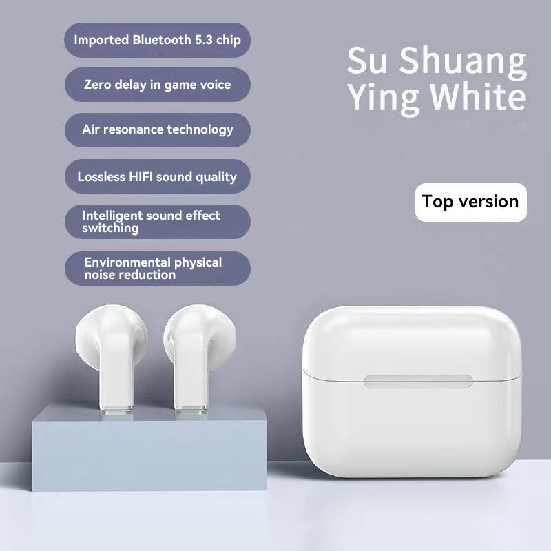 Lenovo Pro 5s Mini Wireless In Ear Bluetooth Earphones TWS Sports Portable Bluetooth Earphones Noise Reduction Long Battery Life