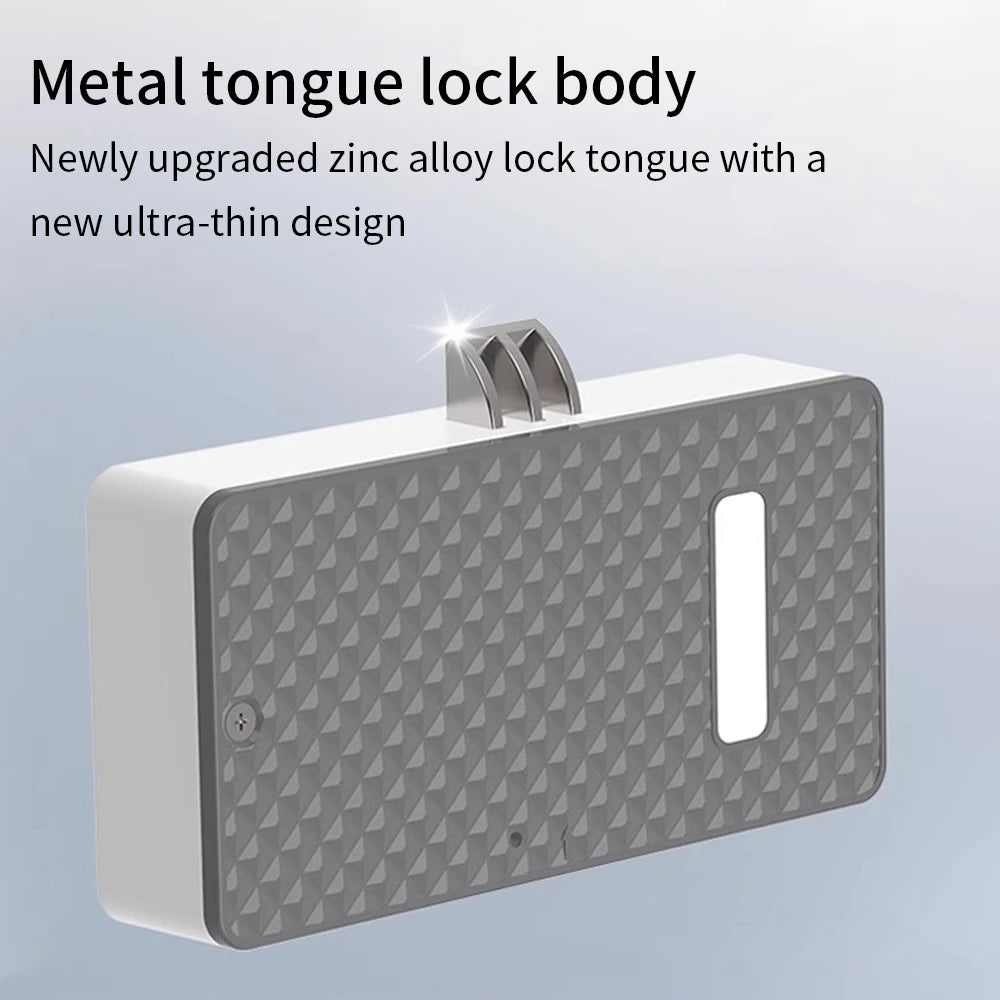 Tuya Smart Fingerprint Lock Electric Biometric Drawer Lock Fingerprint Tuya APP Unlock Smart Door Lock for Drawer Cabinet Locker
