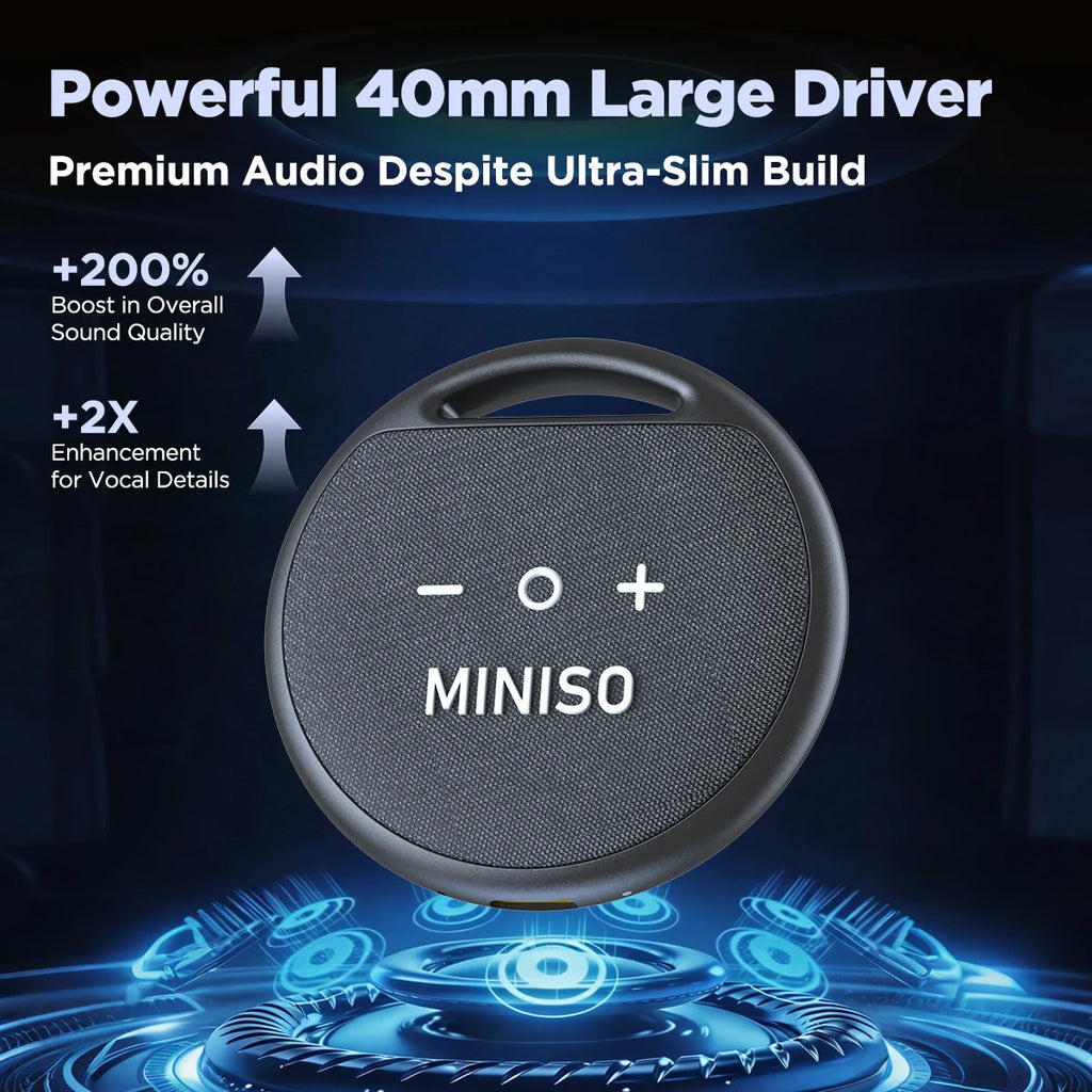 MINISO M106 Pillow Speaker Built-in White Noise Portable Bluetooth Speaker Ultra-Thin Wireless Sleep Speaker For Side Sleeper