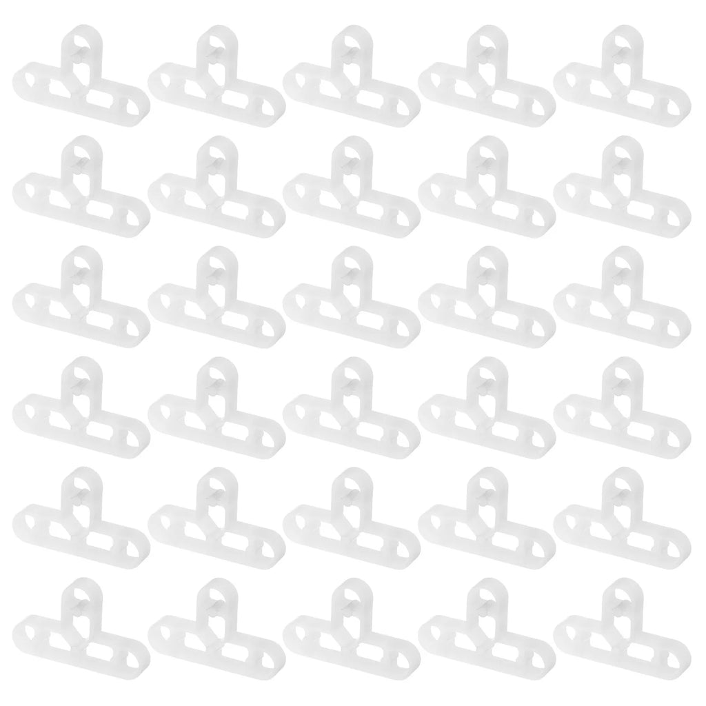 100Pcs Plastic Tile Leveling Spacers T-Shaped Reusable Kit for Floor Wall Tiles Professional Installation Accurate Alignment