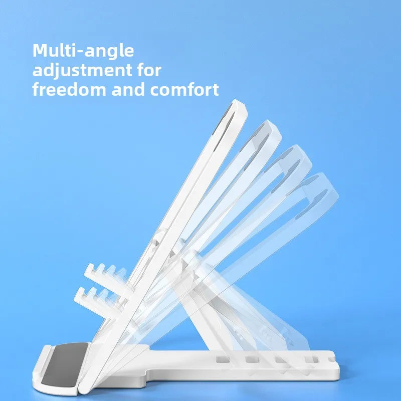 Universal Plastic Foldable Mobile Phone Holder Portable Desktop Adjustable Phone Stand for Iphone 16 15 Xiaomi Desk Lazy Bracket