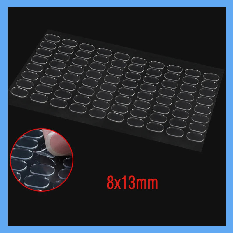 100-2000x Adhesive Stick dots Removable Double Sided Gel Glue Pads Figures Adhesive Mounting Dots Poster Wall Hanging Fixed Tape