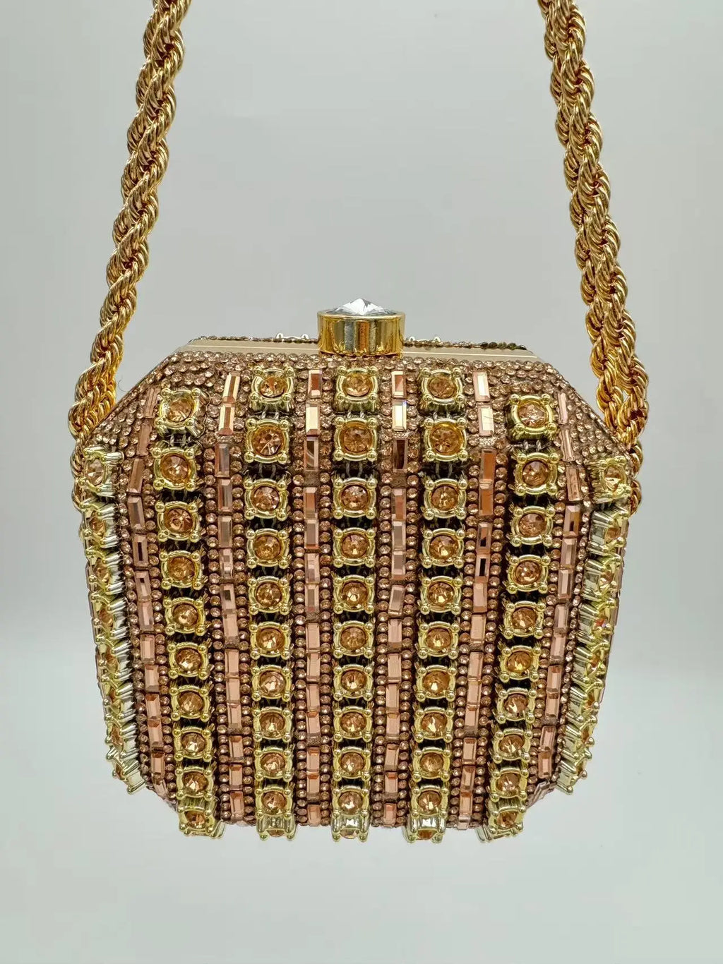 Fashion dinner bag, new pearl button handbag, formal bag shell, chain bag, crossbody bag, women's bag, bride's bag
