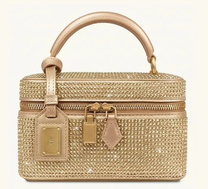 Luxury Designer Women's Crossbody Bag With Textured Leather And Letter Logo Also A Stylish Diaper Bag For Commuter