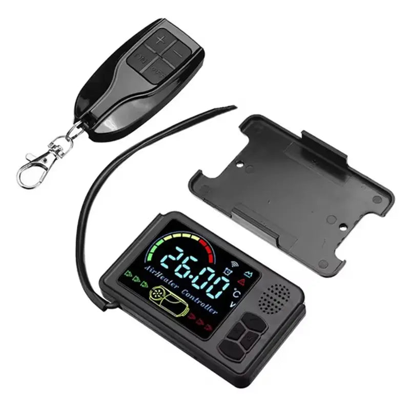 Diesel Air Heater Controller 12V/24V 1-5Kw Vehicle-Mounted Parking Heater With LCD Display Switch And Remote Control
