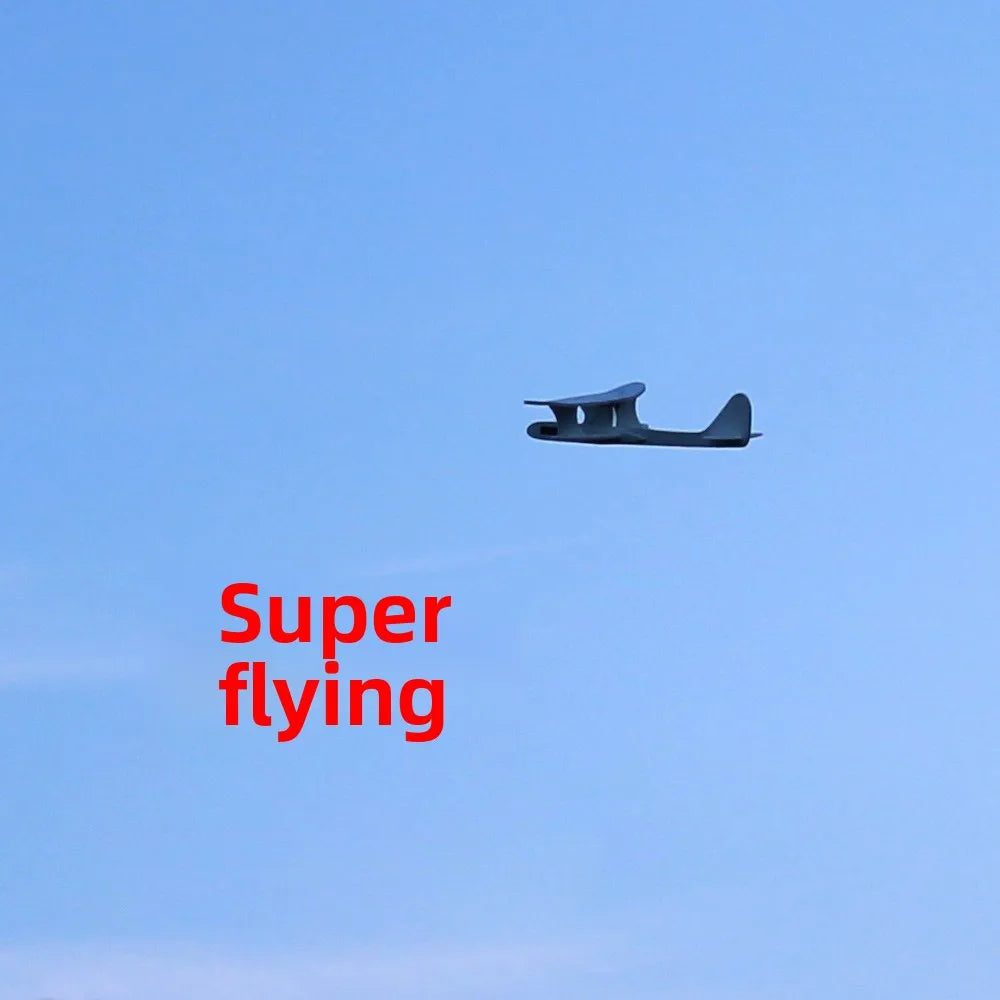 PP Foam Double Wing Airplane Toy Ligthweight School Science Textbook Tool Glider Hand Throw Plane Toy Fixed Wing Glider