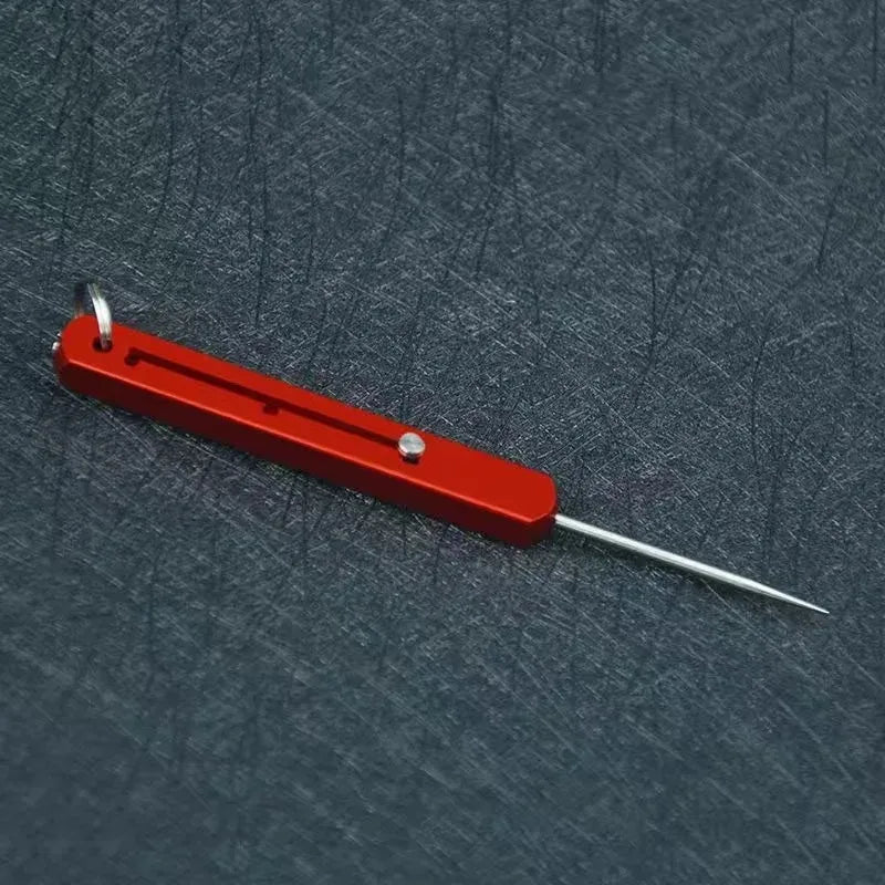 Portable Titanium Toothpicks Pocket Toothpick Metal Toothpick Holder Outdoor Picnic Camping Convenient High Quality Toothpick