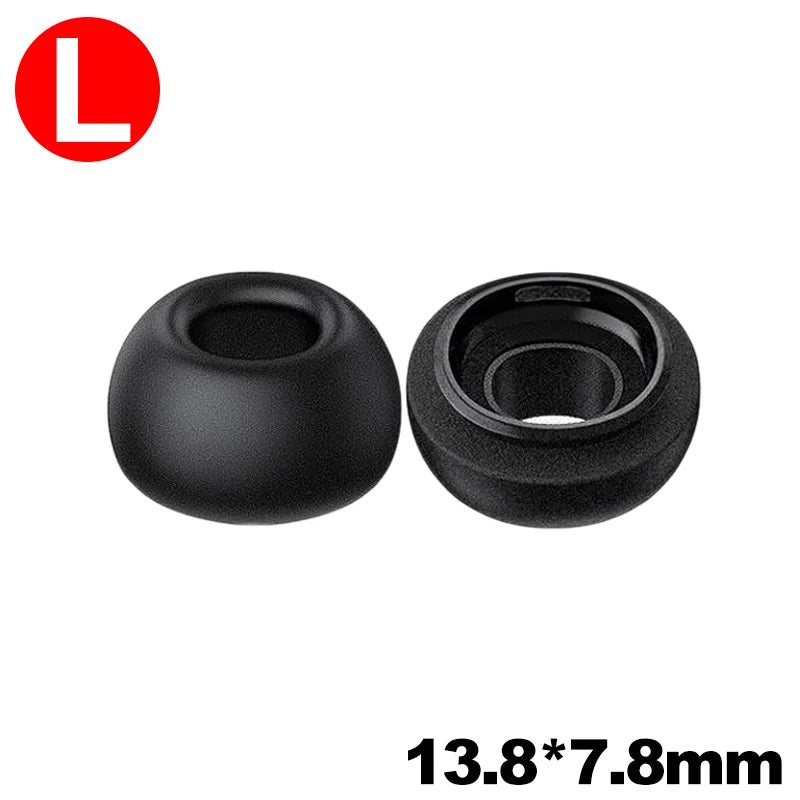 Memory Foam Eartips for Samsung Galaxy Buds 4 3 Pro Eartip Earplugs Anti-Slip Earbuds Ear Tips For Buds4 Buds3 Pro Earphone Case