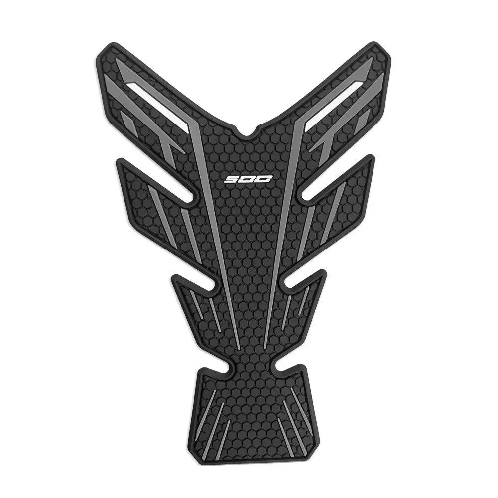 Ninja500 2025 Motorcycle Accessories Non-slip Side Fuel Tank Stickers Waterproof Pad Rubber Sticker For NINJA 500 SE 2024 2025