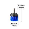 Drill Brush Attachments Set Polish Sponge Power Scrubber Brush All Purpose Clean For Grout Tiles Sinks Bathtub Bathroom Kitchen
