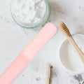 8Pcs Travel Toothbrush Holder Portable Lightweight Plastic Single Toothbrush Box Cover for Camping Vacation Business