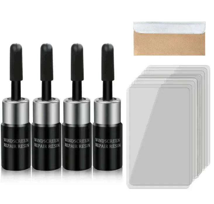 Car Cracked Glass Repair Tool Kit Auto Windshield Nano Repair Fluid Car DIY Window Tools Glass Scratch Repair Tool
