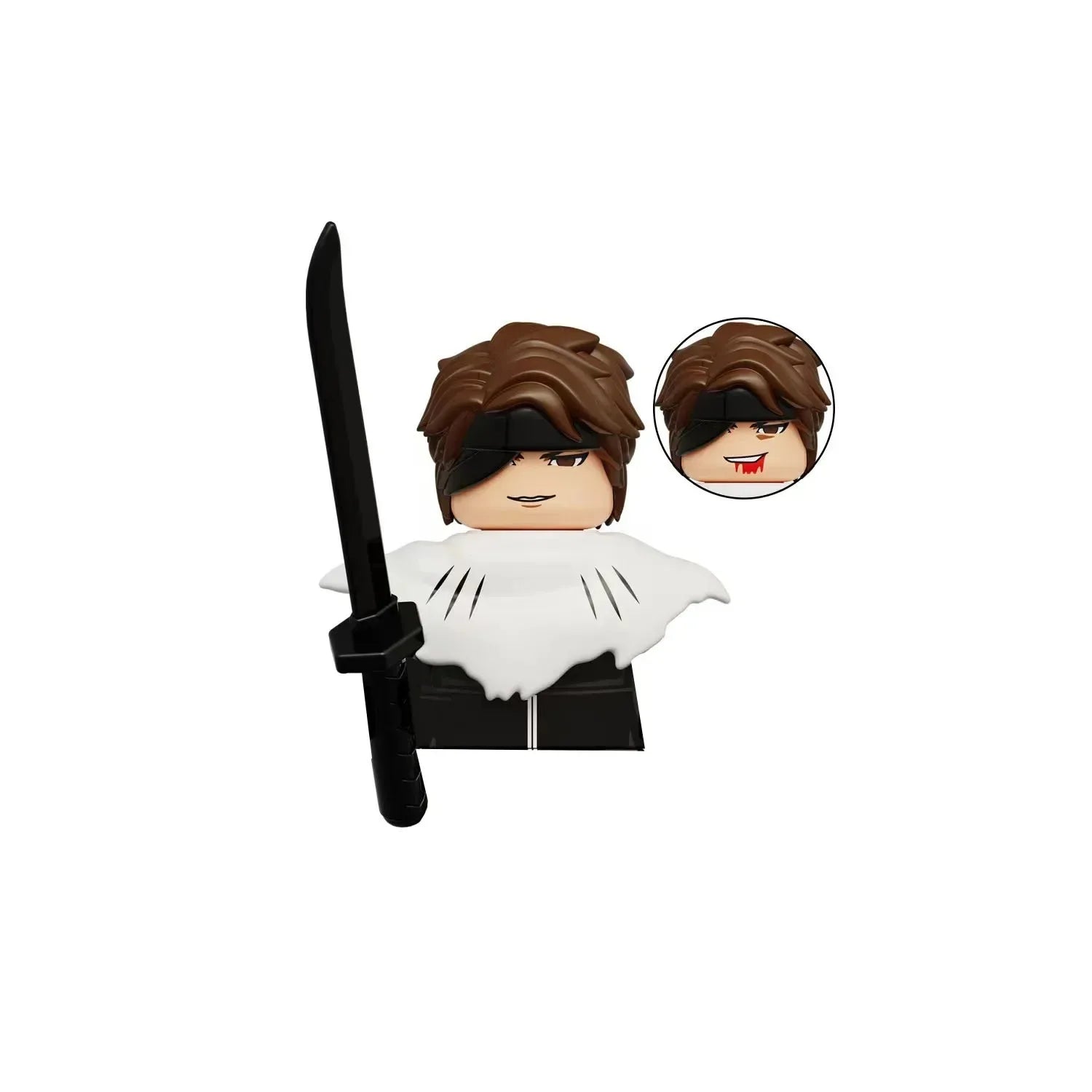 Blind Box KDL816 KDL824 Building Blocks Mini Model Figures Anime Bleach Kurosaki Ichigo Kuchiki Rukia Cartoon Christmas Gift Toy