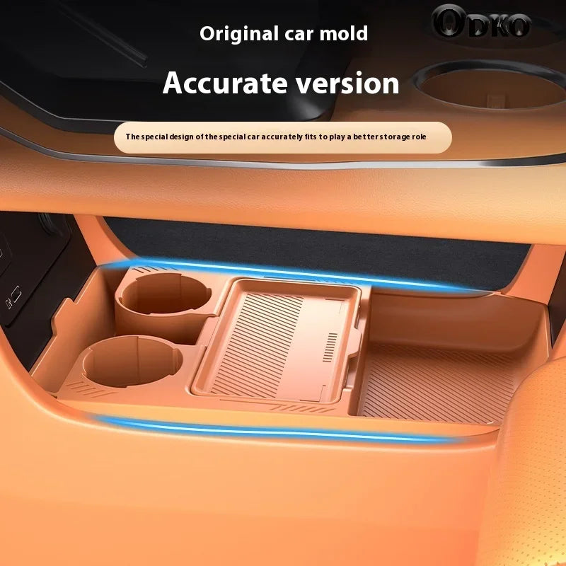 Silicone Storage Box FOR AION V Center Console Modification Anti-slip Pad Car Accessories Organizer Decoration