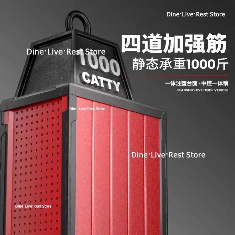 Workshop Order Tool Cart Garage Accessories Magnetic Holder Storage Cabinet Work System Tool Packaging Gereedschapskist XY40GJG