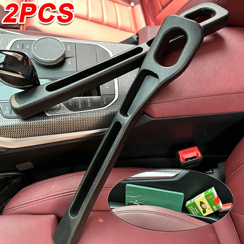 1 Pair of Car Seat Gap Plug Strips Seat Edge Protection Plug Strips and =Seat Anti-leak Plug Strips Have A Comfortable Hand Feel