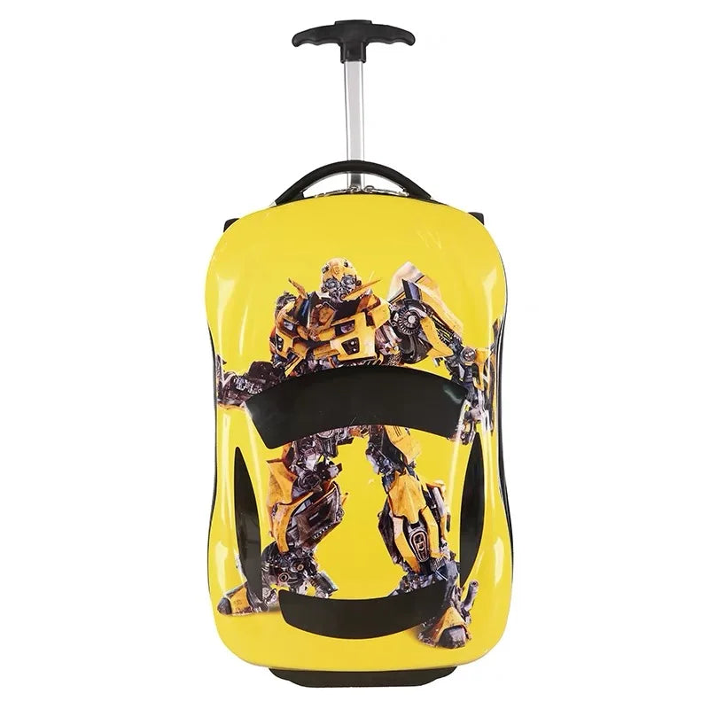 3D Car Kids Suitcase set Travel Luggage Children Travel Trolley Suitcase for boys suitcase for kids Rolling luggage suitcase