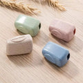 10Pcs Travel Outdoor Toothbrush Head Cover Wheat Straw Toothbrush Protection Cover Portable Toothbrush Head Storage Protection