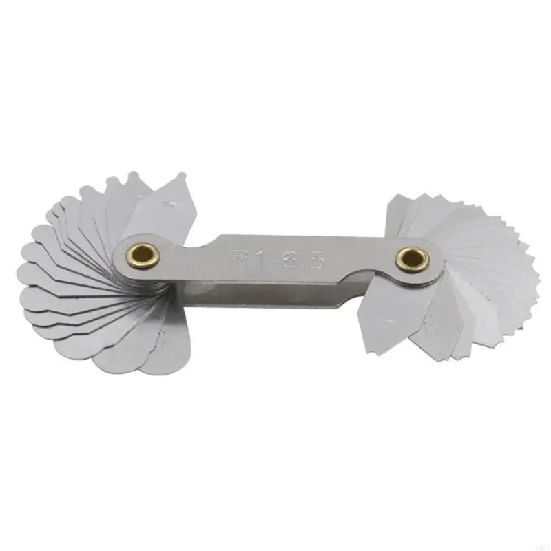 Radius Template R Gauge R1-6.5 R7-14.5 R15-25 Radius Gage Plate Fillet Gaug External Internal Concave Convex Arc Measuring Tools