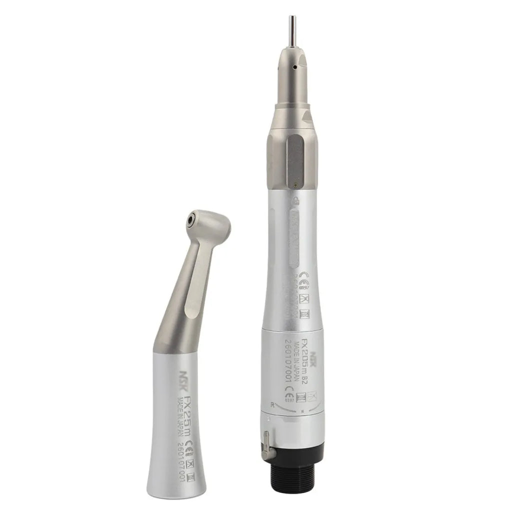 NSK Polishing Tools FX25 FX65 Dental 1:1 Direct Drive Contra Angle Low Speed Handpiece Mini Head Dentistry Against Contra Angle
