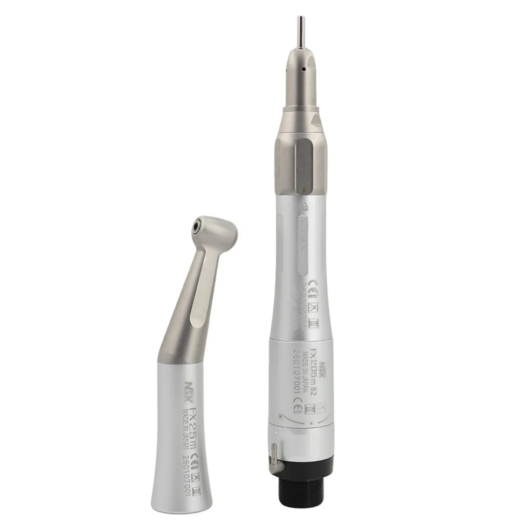 NSK Polishing Tools FX25 FX65 Dental 1:1 Direct Drive Contra Angle Low Speed Handpiece Mini Head Dentistry Against Contra Angle