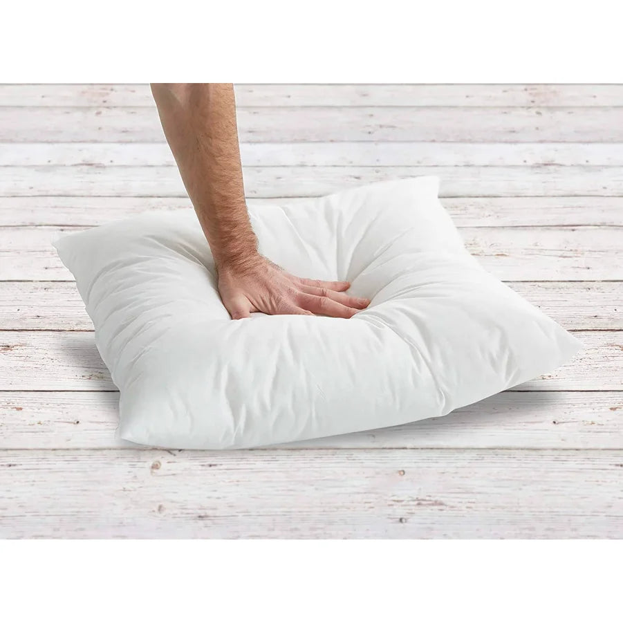 FULLHOT Cushion filling kit 2 decorative cushions for sofa chair bed hypoallergenic hollow fiber multiple sizes available