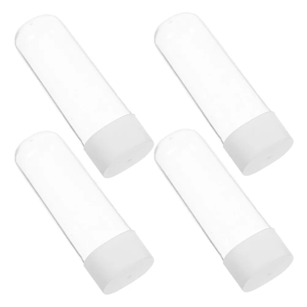 4Pcs Transparent Toothbrush Head Storage Case Portable Toothbrush Protector Travel Cover Electric Brush Head Holder