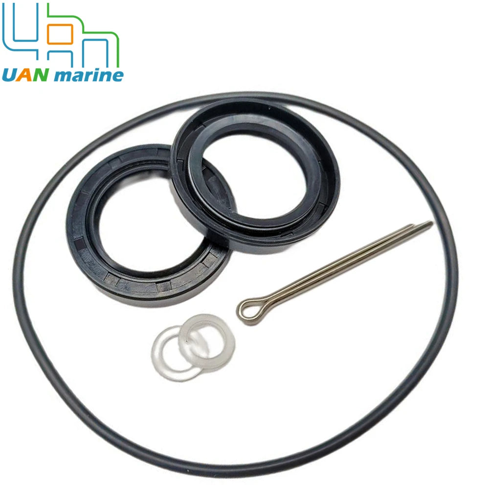 91252-ZZ3-003 91351-ZY3-003 Lower Unit Seal Kit with Prop Shaft Oil Seal O-Ring Gasket for Honda Outboard 90758-ZW1-B00