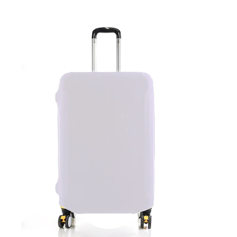 Fashion Travel Suitcase Protective Cover Luggage Protective Cover Solid Color Suitable for 18-32 Inch Suitcases.-zmt