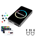 Wireless CarPlay Adapter – Android Auto AI Box SW12 Lite with Netflix, YouTube, Hulu, App, Dual-Band WiFi 6, Bluetooth, HDMI
