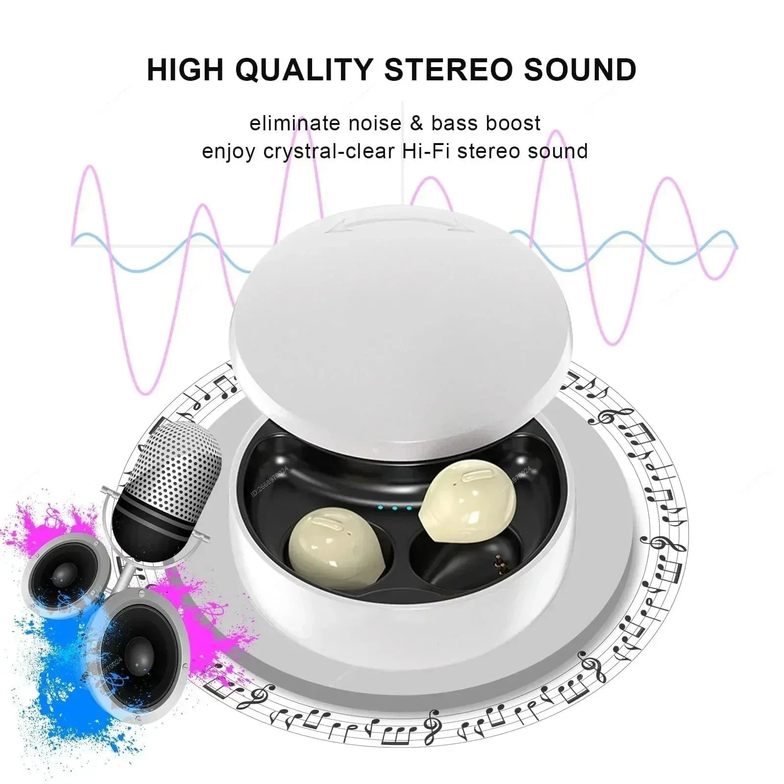Hot Selling X21s Wireless Bluetooth Smart Touch Mini Sleep Game Music Sports with Microphone Earphones