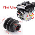 Fit 20mm Flat Shaft V Pulley Motorcycle Drive pulleys For Honda 168F 170F GX110 GX120 GX160 GX200 7HP ATV Go Kart Engine